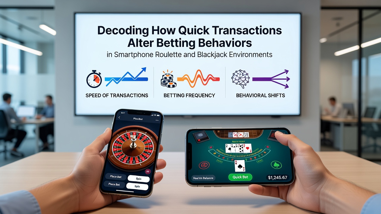 Blackjack-Tisch auf einem mobilen Gerät mit Echtzeit-Guthaben-Update nach schneller Einzahlung