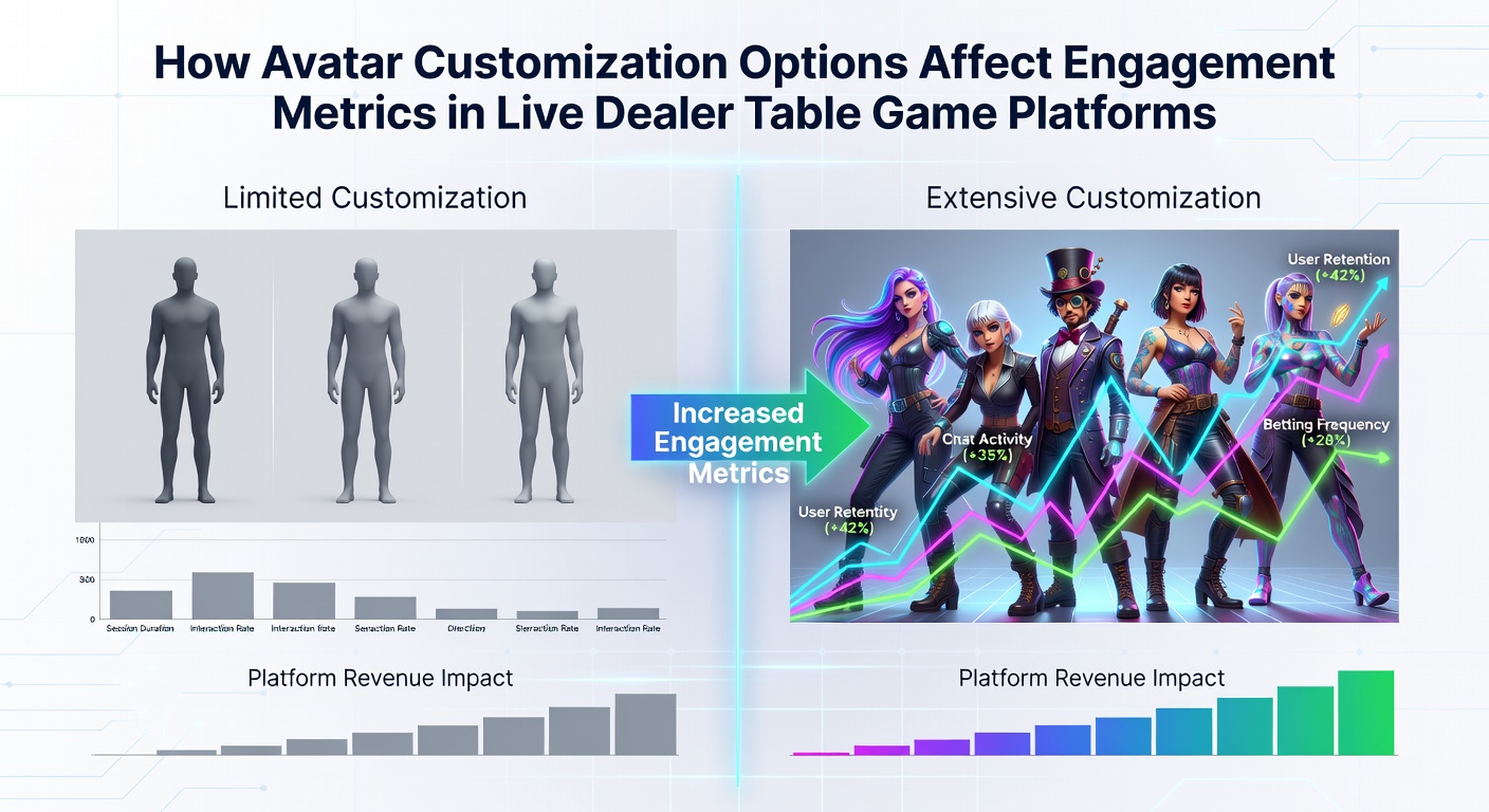 Players engaging with customized avatars during live dealer blackjack sessions