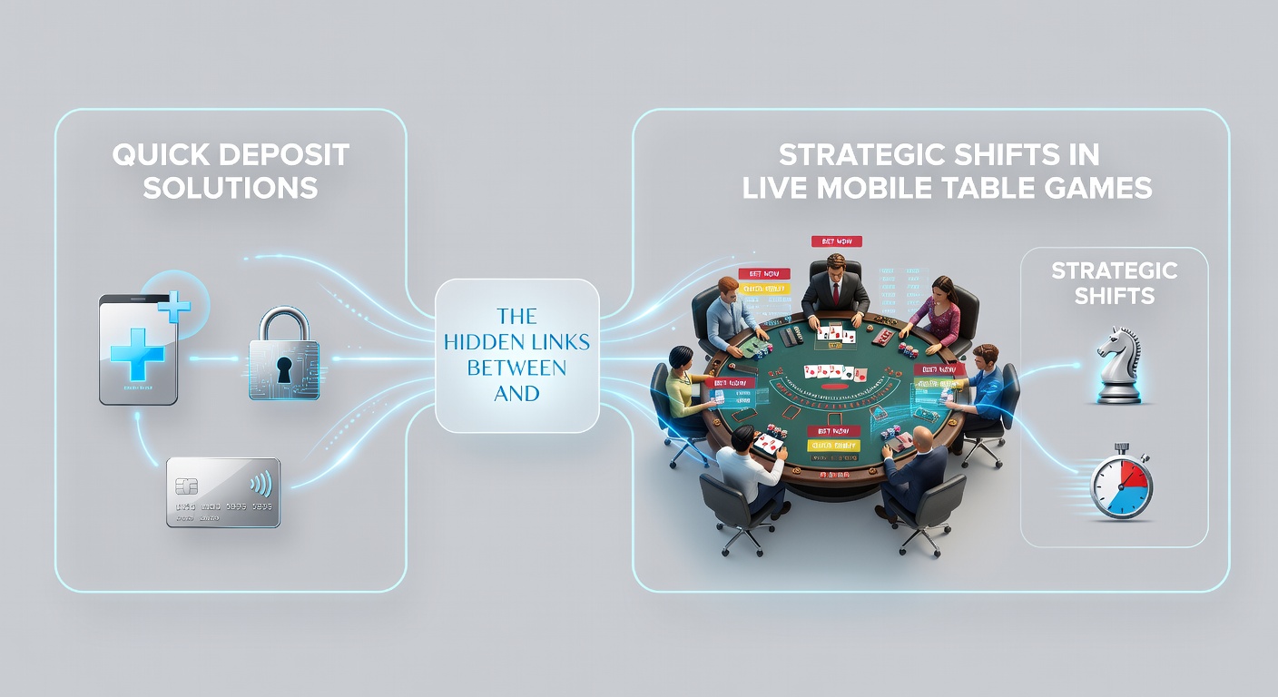 Strategische Schichten in Live-Mobile-Tischspielen durch sofortige Transaktionen