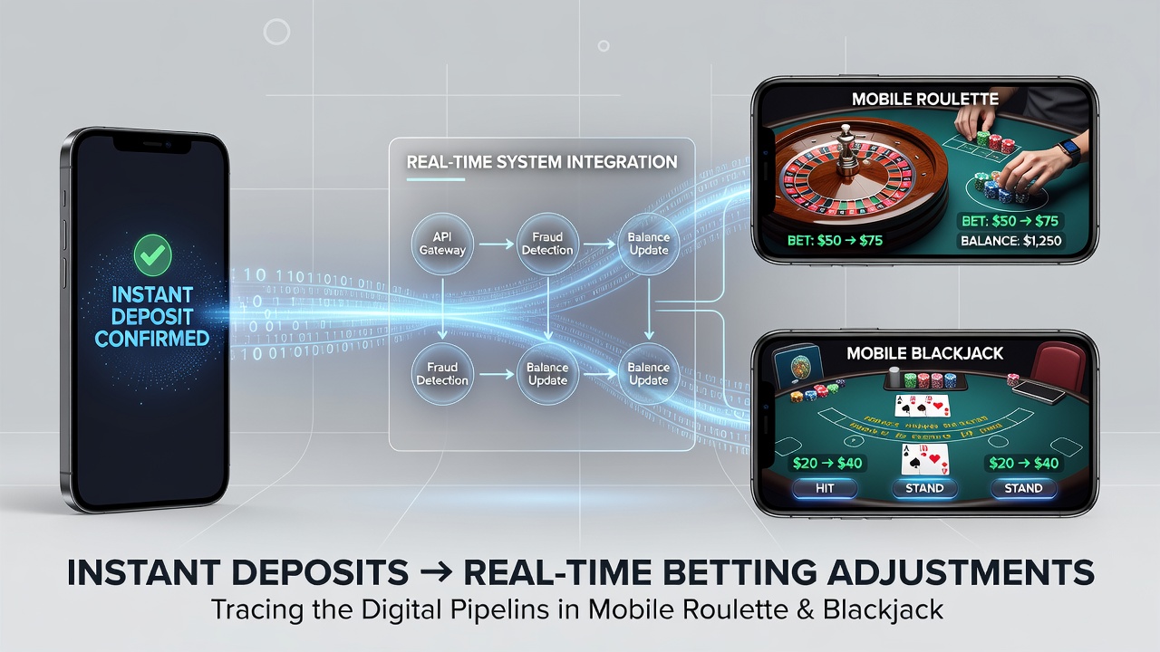 Analyse von Transaktionsdatenströmen in Live-Blackjack- und Roulette-Sessions auf mobilen Geräten